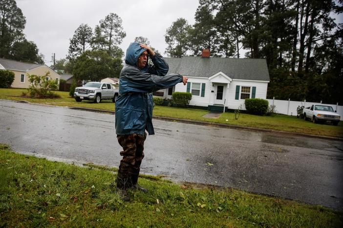 Nearing landfall, huge Hurricane Florence threatens to dump historic rainfall.