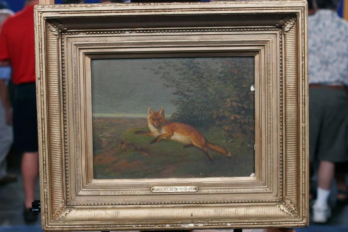 Appraisal: 1874 WIlliam H. Beard Oil Painting