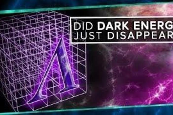 Did all of dark energy just vanish?