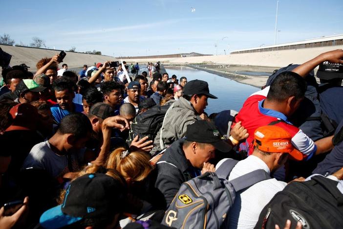 Trump ‘has no legal authority’ to make asylum-seekers stay in Mexico