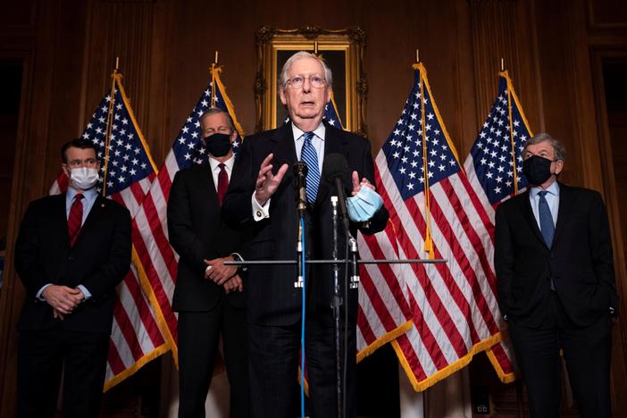 News Wrap: Key issues hold up talks on a bipartisan relief deal