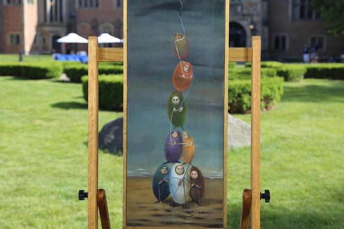 Appraisal: 1965 Bridget Bate Tichenor "¿Será Cierto?" Oil