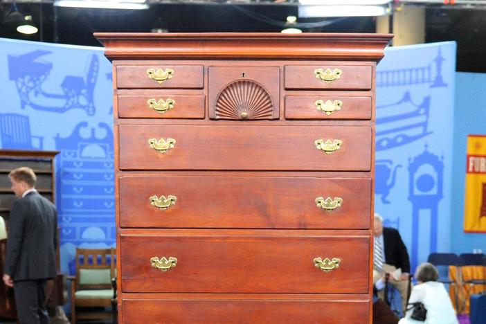 Appraisal: Fake Chippendale-Style Chest-on-Chest, from Birmingham, Hour 1.