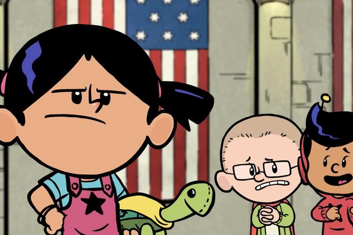 How will Yadina become the first girl president of the United States?