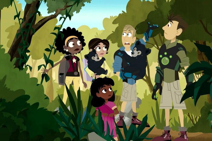 While in India, the Kratts discover a sloth bear. But which is it - a bear or a sloth?