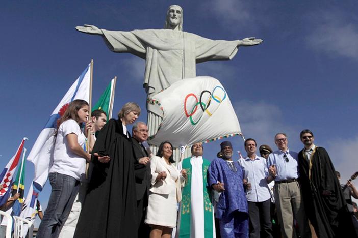 Some observers say the summer Olympics may be the largest interfaith gathering on earth.