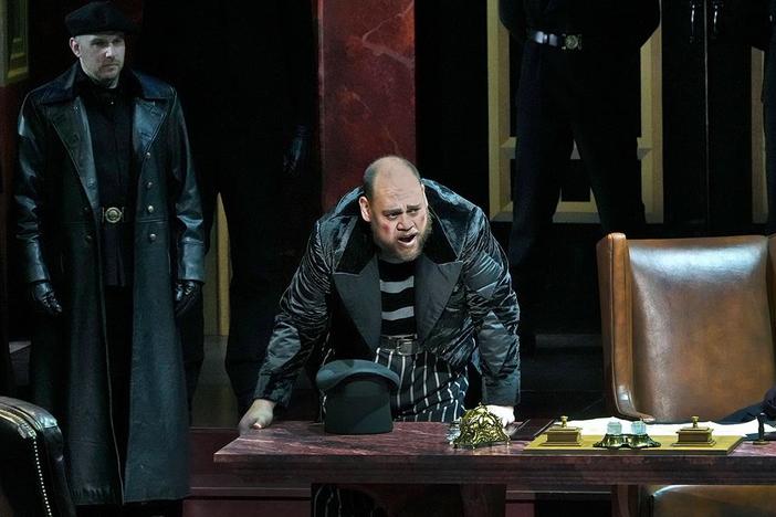 Quinn Kelsey sings Rigoletto’s Act II aria "Cortigiani, vil razza dannata."