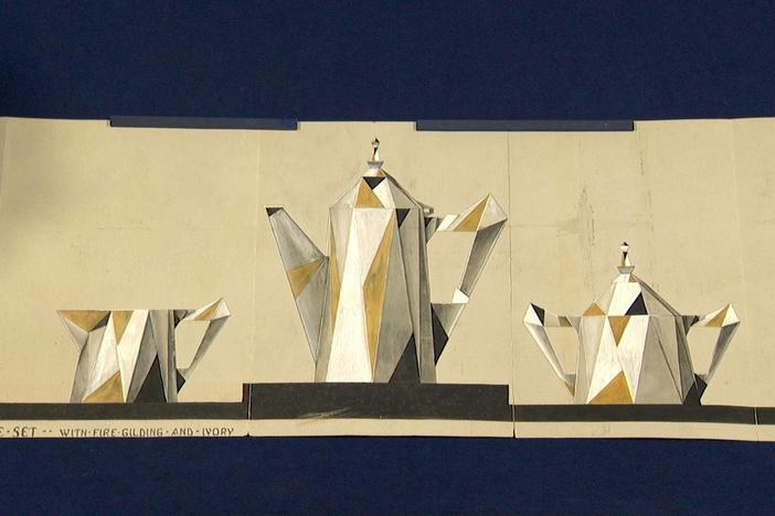 Appraisal: 1927 Erik Magnussen Original Drawing, from Indianapolis Hour 3.