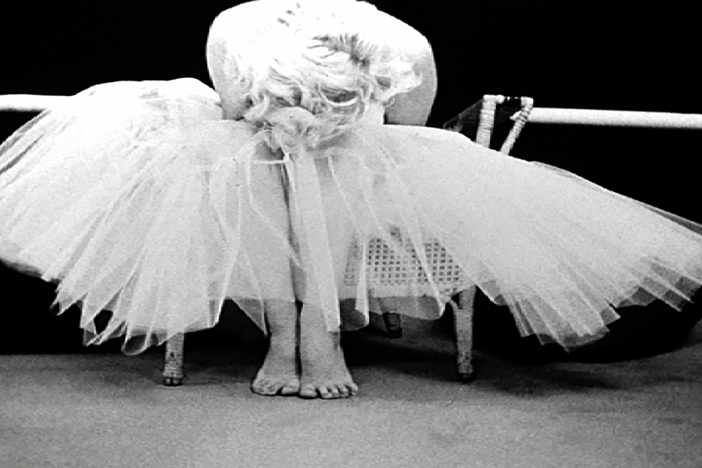 A silent short of Marilyn Monroe's 'Ballerina' outtakes. (Photos by Milton Greene.)