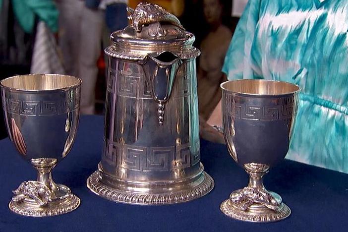 Appraisal: Tiffany & Co. Tankard & Goblets, from Anaheim Hour 3.