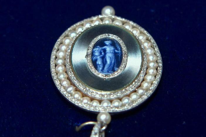 Appraisal: Verger Frères Enameled Watch, ca. 1910, from Tucson Hr 3.
