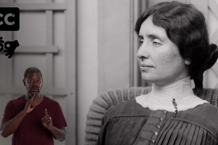 Helen Keller was an activist who supported the labor movement and women's right to vote.