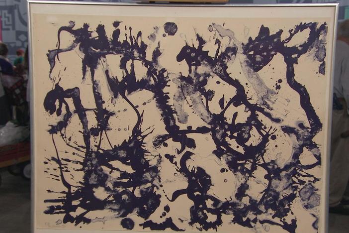 Appraisal: 1969 Lee Krasner "Blue Stone" Lithograph