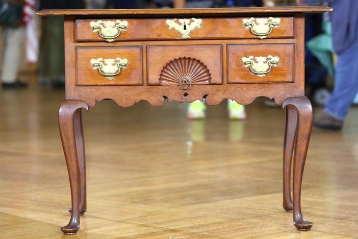 Appraisal: Massachusetts Dressing Table, ca. 1760, in Newport, Part 3!