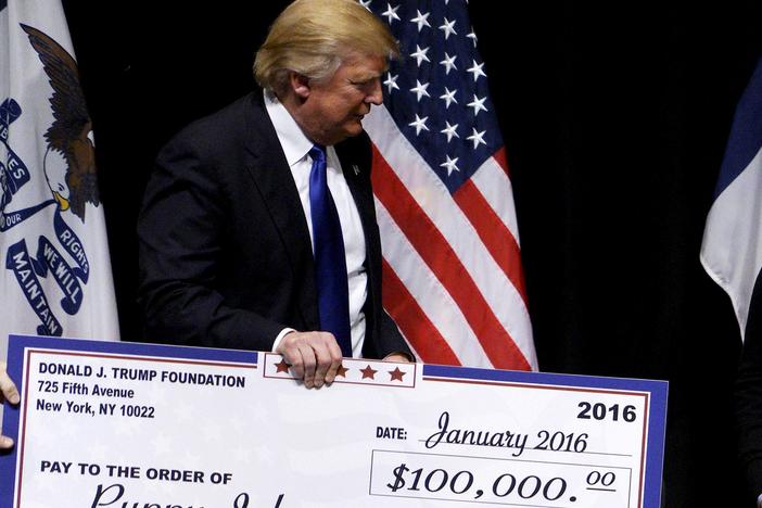 News Wrap: Trump Foundation ordered to settle lawsuit for $2 million