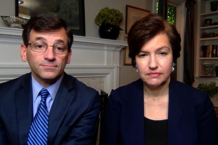Journalists Susan Glasser and Peter Baker discuss the situation at the White House.