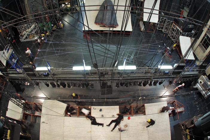 See a 24-hour timelapse video of Moby-Dick at the San Francisco Opera. 