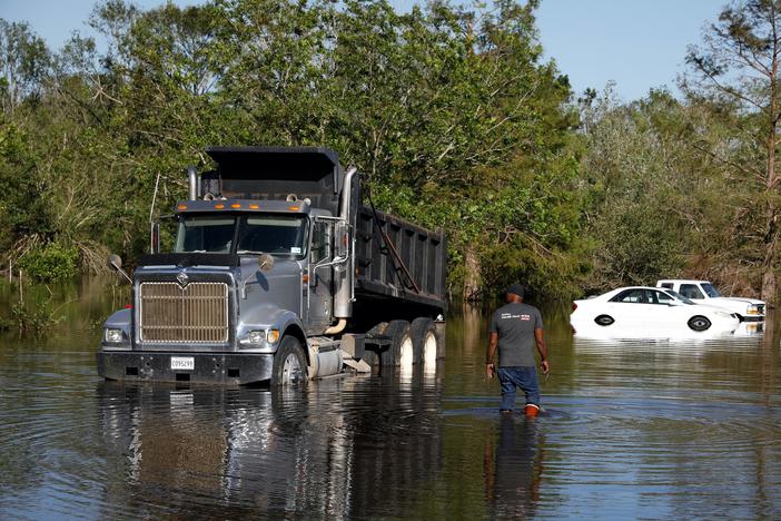Natural disasters ruined parts of rural Louisiana, disrupted the region's vaccine drive