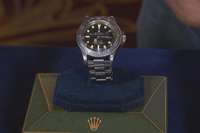 Appraisal: Submariner Rolex with Documentation, ca. 1970