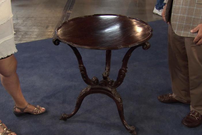 Appraisal: English Tea Table, ca. 1750, from Albuquerque, Hour 2.