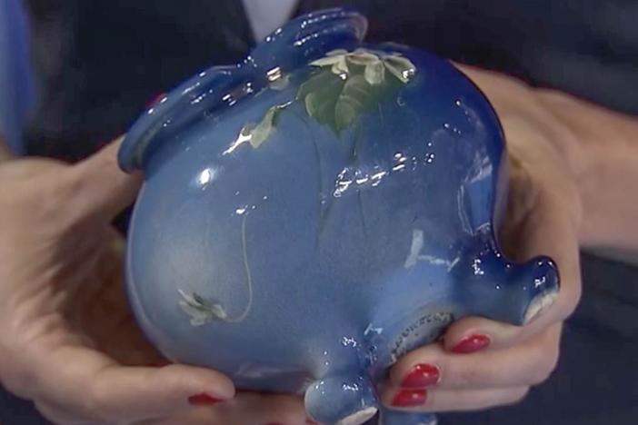 Appraisal: Weller Pottery Louwelsa Vessel, ca. 1900
