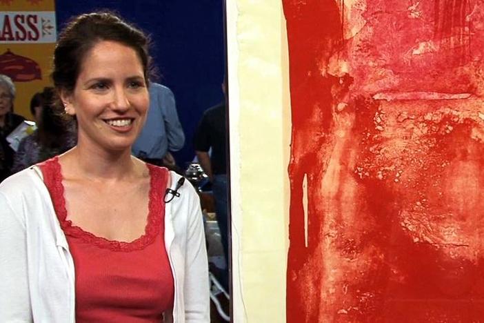 Jessica's Frankenthaler lithograph might be more to her than an old birthday present now!