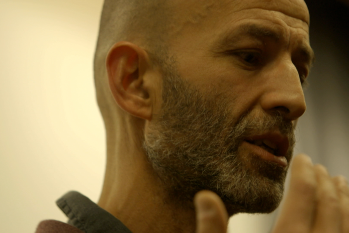 Syrian dissident, Charif Kiwan, speaks to a university audience about the ethics of...