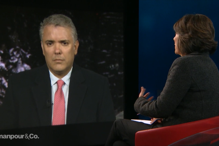 Colombian President Iván Duque on the power grab in the neighboring country of Venezuela.