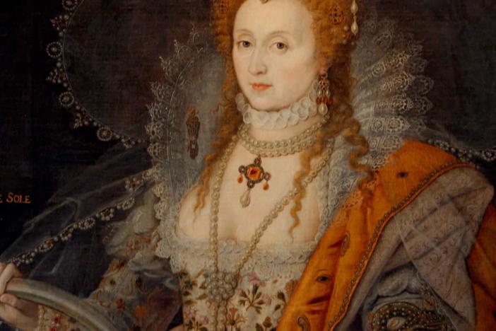 Examine the significance of English monarchs' wardrobes over the last 400 years.