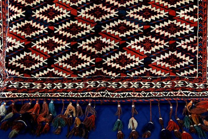 Appraisal: Yomut Asmalyk Rug, ca. 1870, from Minneapolis Hour 3.