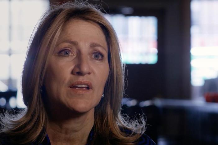 Edie Falco opens up about her experience in "Frankie and Johnny in the Clair de Lune."