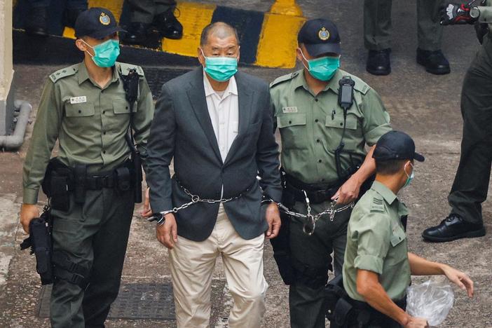 Son of jailed Hong Kong journalist Jimmy Lai rallies U.S. support in fight for his release
