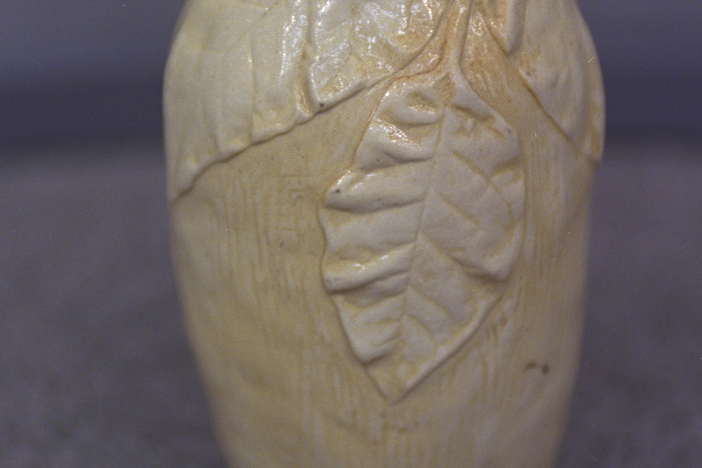 Appraisal: Louis Comfort Tiffany Pottery Vase, ca. 1910, from Vintage Kansas City.