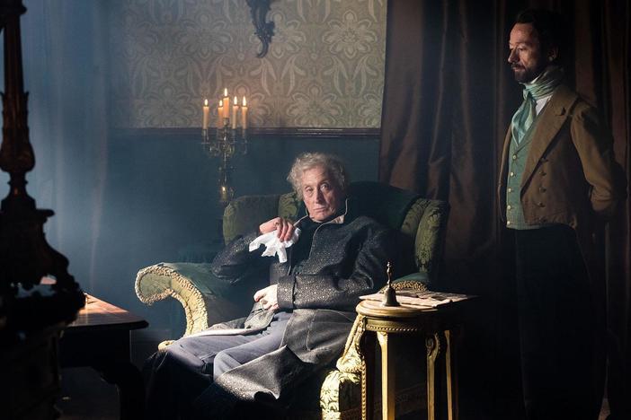 Walter meets Mr. Fairlie for the first time and they discuss the terms of his employment.