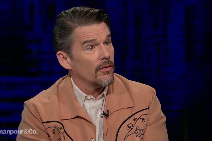 Four-time Oscar-nominated actor Ethan Hawke sits down with Christiane Amanpour.