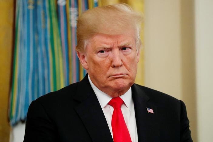 After NYT essay, Trump confronted with idea that senior officials are working against him