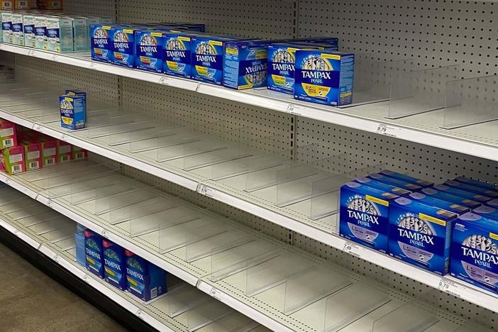 Scarcity of tampon products drives consumer frustration