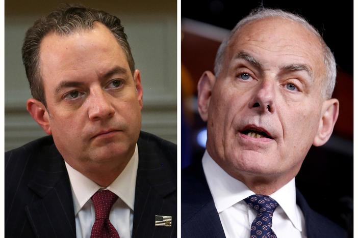 White House 'in a state of chaos' as Trump's chief departs