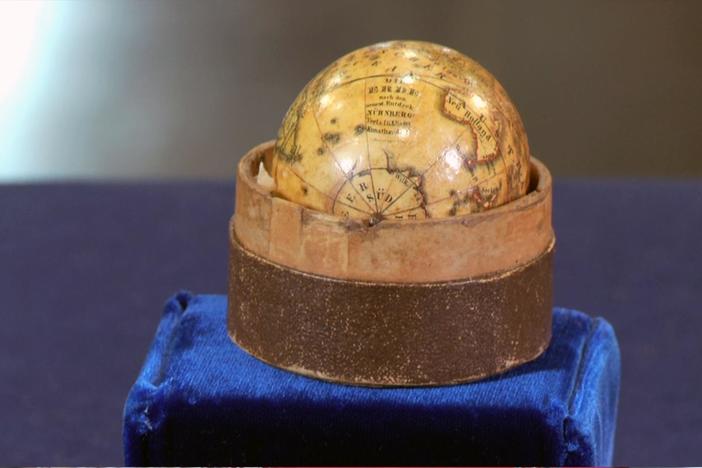 Web Appraisal: C. Abel-Klinger Pocket Globe, ca. 1880, from Knoxville, TN.