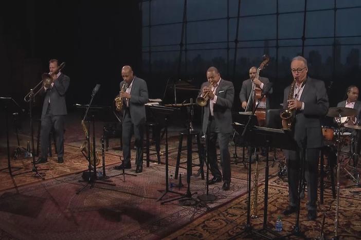 Wynton Marsalis meets the moment with jazz and a focus on the nation’s founding principles