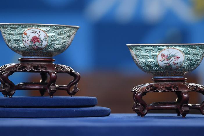 Appraisal: Chinese Famille Rose Bowls, ca. 1840, in Orlando Hour 1.