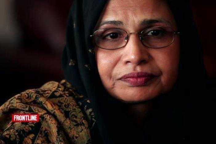 Samraz Rana insists her husband Tahawwur was not involved in the Mumbai attacks.