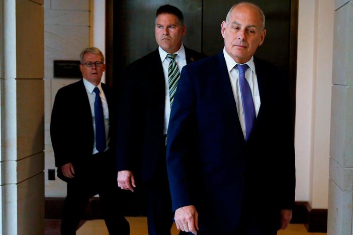 John Kelly, Trump attorney attendance at Russia probe briefing on raises eyebrows