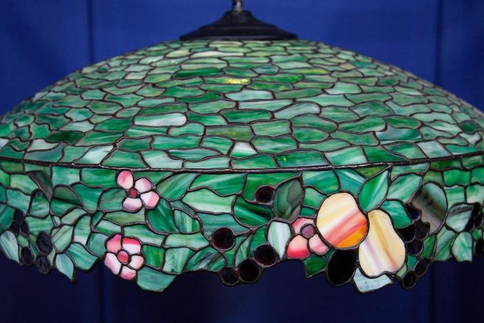 Appraisal: Handel Leaded Glass Shade, ca. 1907, from Des Moines Hour 2