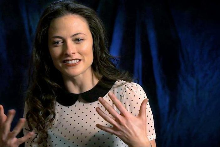 Sherlock star Lara Pulver on working with Benedict Cumberbatch and Martin Freeman.