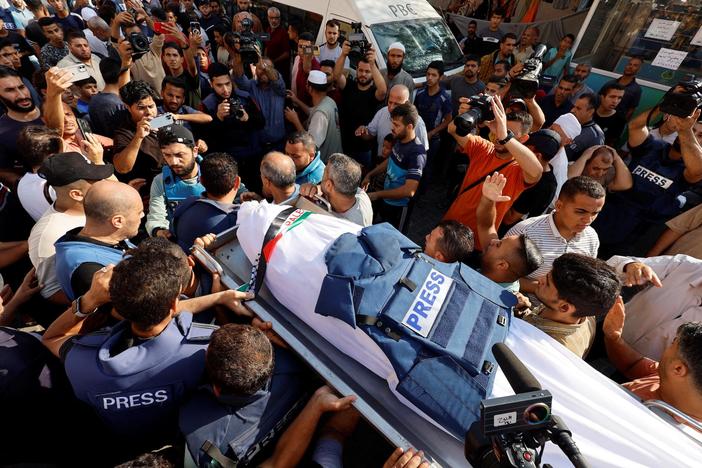 Israel-Hamas war takes deadly toll on journalists covering the conflict