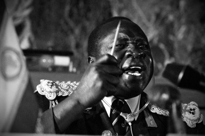 See how Idi Amin used military force to seize power and build a dictatorship in Uganda.