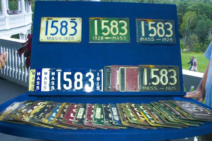 Appraisal: Massachusetts License Plates