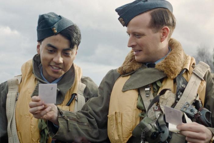 James shows off pictures of Jimmy to his fellow soldiers. Skeldale House has a new normal.