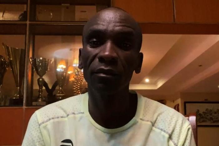 Dick Pound and Eliud Kipchoge react to the postponement of the 2020 Olympics.